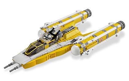 LEGO Star Wars : Clone Wars 8037 Anakin's Y-wing Starfighter (www.toysnbricks.com)