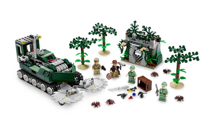 LEGO Indiana Jones 7626 Jungle Cutter (www.toysnbricks.com)