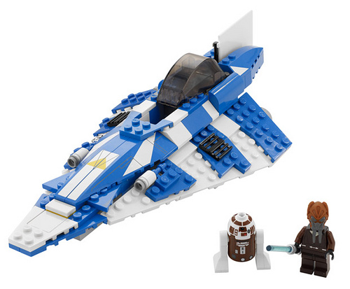 LEGO Star Wars 8093 Plo Koon's Jedi Starfighter (www.toysnbricks.com)
