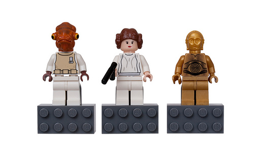 LEGO Star Wars 852843 Admiral Ackbar, Princess Leia, C-3PO Magnet Set