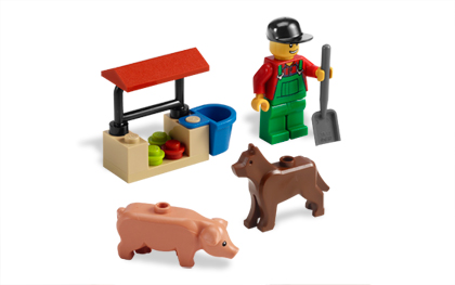 LEGO City 7566 Farmer (www.toysnbricks.com)