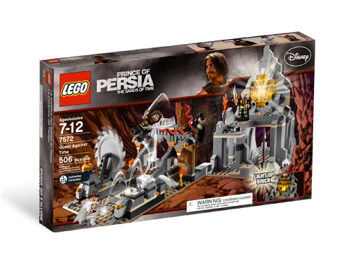 LEGO Prince of Persia 7572 Quest Against Time Box Art (www.toysnbricks.com)