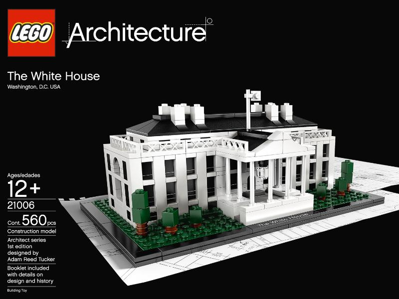 Lego Architecture 21006 The White House (www.toysnbricks.com)