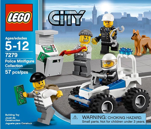 LEGO City 7279 Police Minifigure Collection - Toys N Bricks