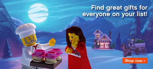 LEGOShop.com 2010 Holiday Gift Shop Banner - Toys N Bricks