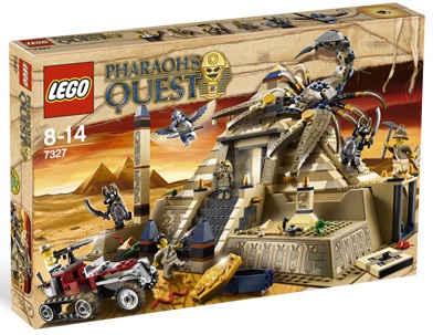 LEGO Pharaoh's Quest 7327 Scorpion Pyramid - Toys N Bricks