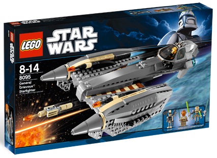 LEGO Star Wars 8095 General Grievous' Starfighter - Toys N Bricks