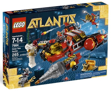 LEGO Atlantis 7984 Deep Sea Raider - Toys N Bricks