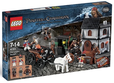LEGO Pirates of the Caribbean 4193 The London Escape - Toys N Bricks