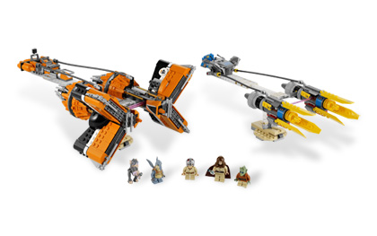 LEGO Star Wars 7962 Anakin's & Sebulba’s Podracers