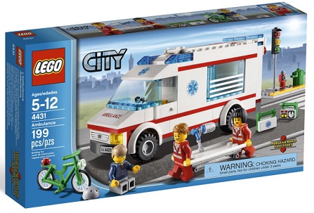 LEGO City 4431 Ambulance - Toysnbricks