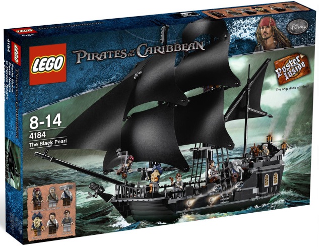 LEGO Pirates of the Caribbean 4184 The Black Pearl - Toysnbricks