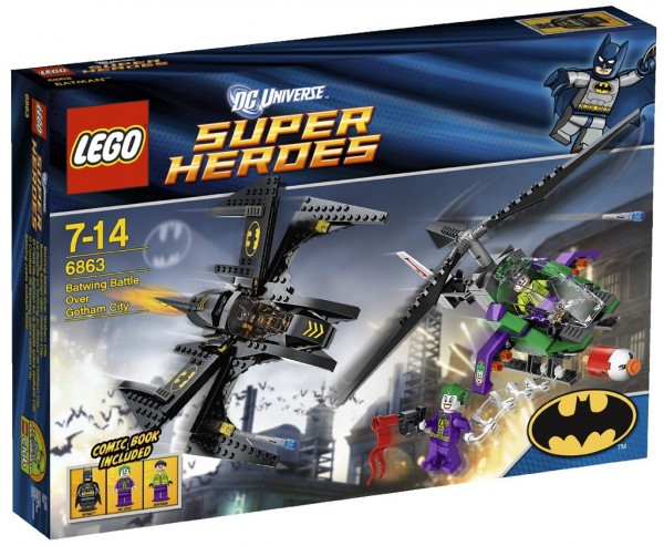 LEGO Super Heroes 6863 Batwing Battle over Gotham City