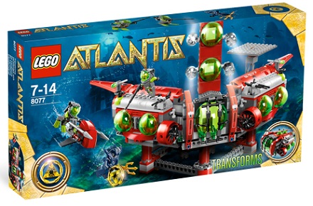 LEGO Atlantis 8077 Exploration HQ - Toysnbricks
