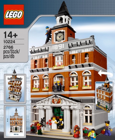 LEGO Creator 10224 Town Hall - Toysnbricks