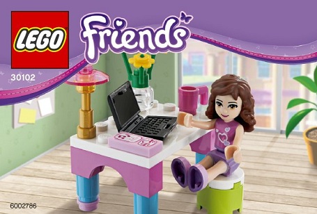 LEGO Friends 30102 Desk - Toysnbricks