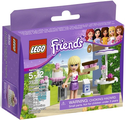 LEGO Friends 3930 Stephanie's Outdoor Bakery - Toysnbricks