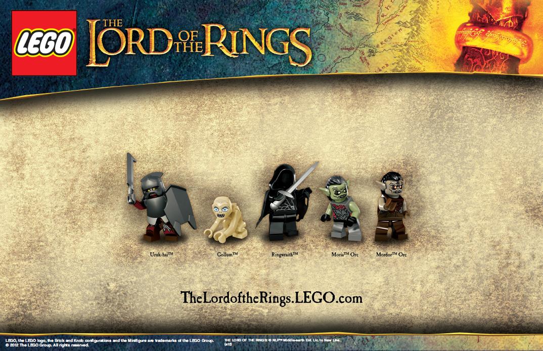 LEGO Lord of the Rings Minifigures