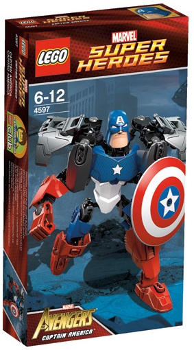 LEGO Superheroes 4597 Captain America - Toysnbricks