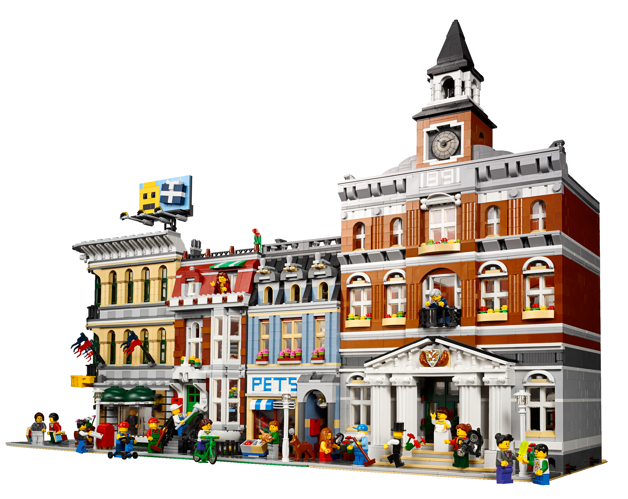 Top 10 Biggest LEGO Modular Buildings List (January Update) - Toys N Bricks