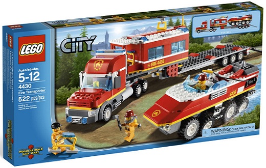 LEGO City 4430 Fire Transporter - Toysnbricks
