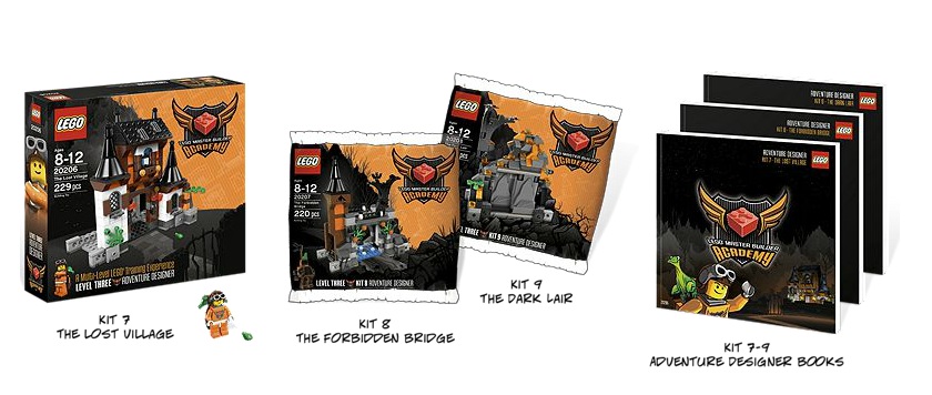 LEGO Master Builder Academy Kits 7-9 Subscription (6018031)