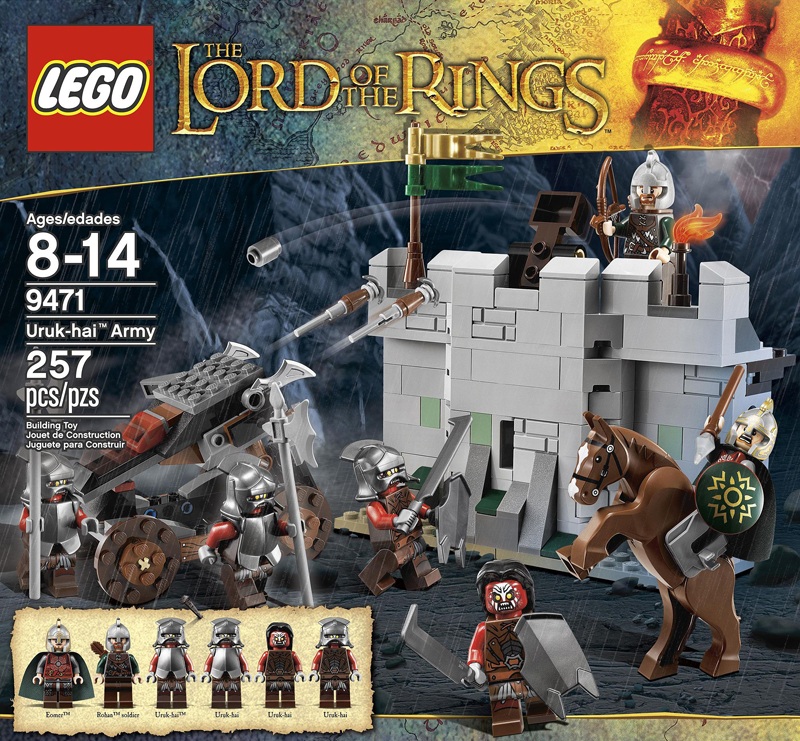 LEGO Lord of the Rings 9471 Uruk-Hai Army - Toysnbricks