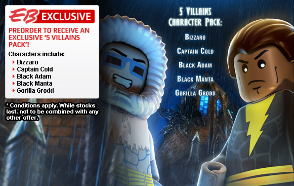 EB Exclusive LEGO Batman 2 Villains Minifigures