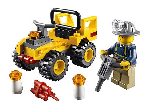 LEGO City 30152 Mining Quad - Toysnbricks