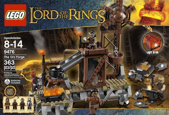 LEGO Lord of the Rings 9476 The Orc Forge - Toysnbricks