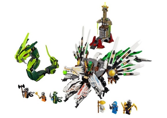 LEGO Ninjago 9450 Epic Dragon Battle - Toysnbricks