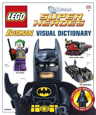 2012 LEGO Superheroes Batman Visual Dictionary (Electro Suit Batman Minifigure)- Toysnbricks