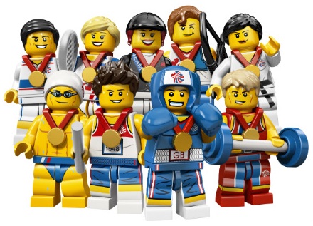 LEGO Team GB Olympic Collectable Minifigures