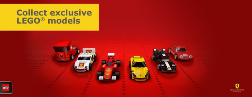 LEGO Ferrari Racers Shell Singapore and Hong Kong Promotion