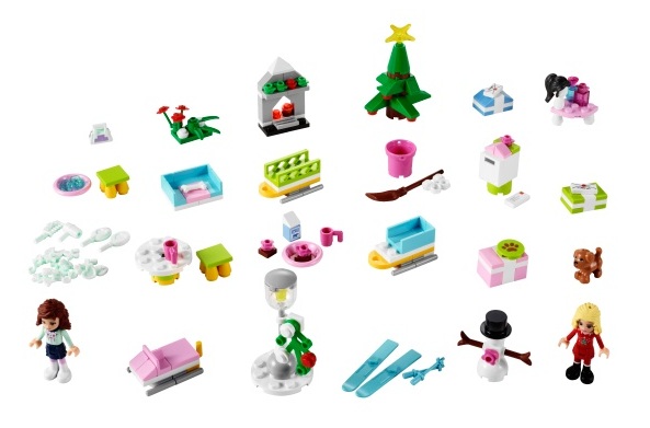 LEGO Friends 3316 Advent Calendar 2012 - Toysnbricks