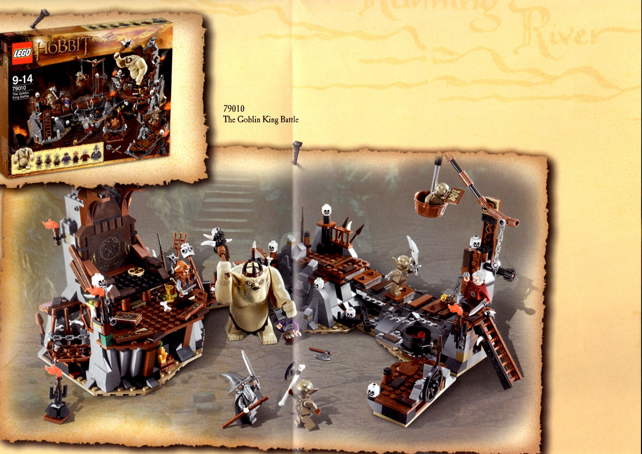 LEGO The Hobbit The Goblin King Battle 79010