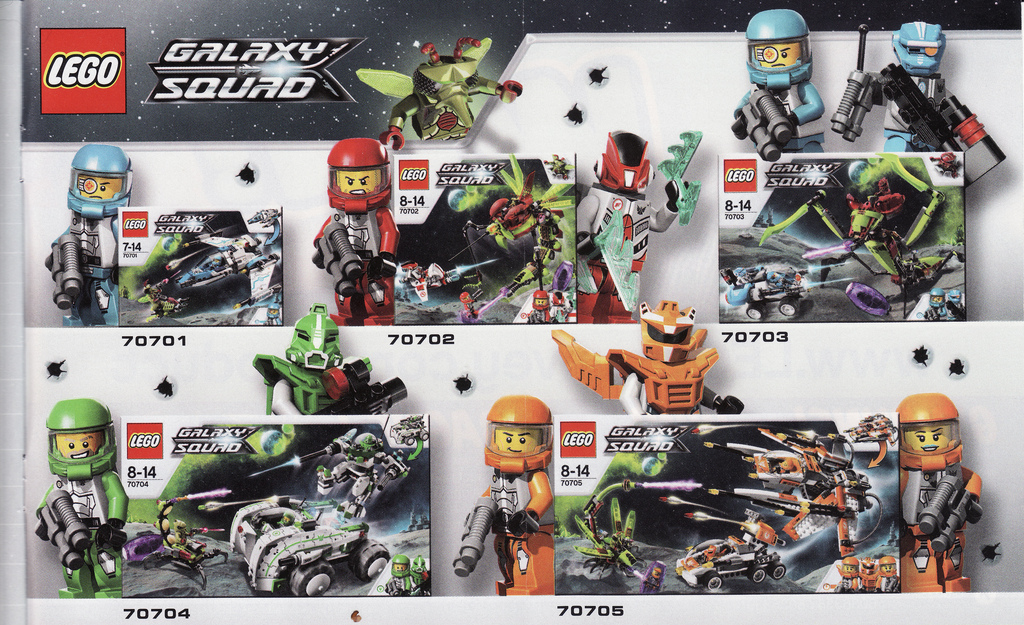 LEGO Galaxy Squad 2013 January Sets (Pre)