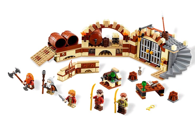 LEGO The Hobbit Barrel Escape 79004 - Toysnbricks