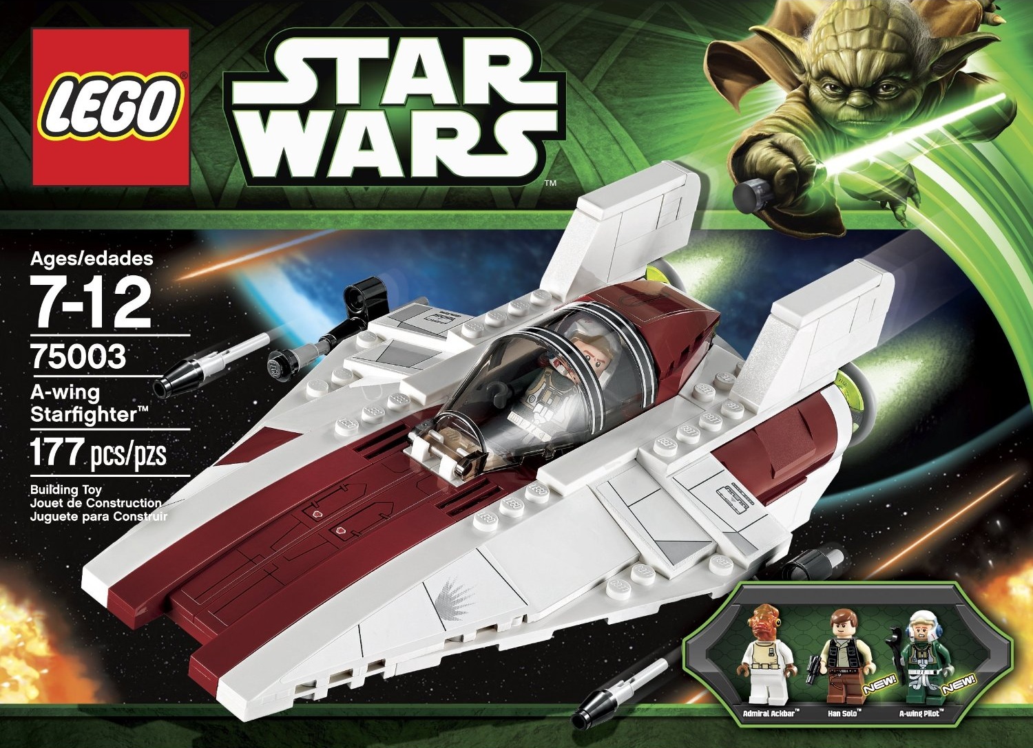 LEGO Star Wars 75003 A-Wing Starfighter - Toysnbricks