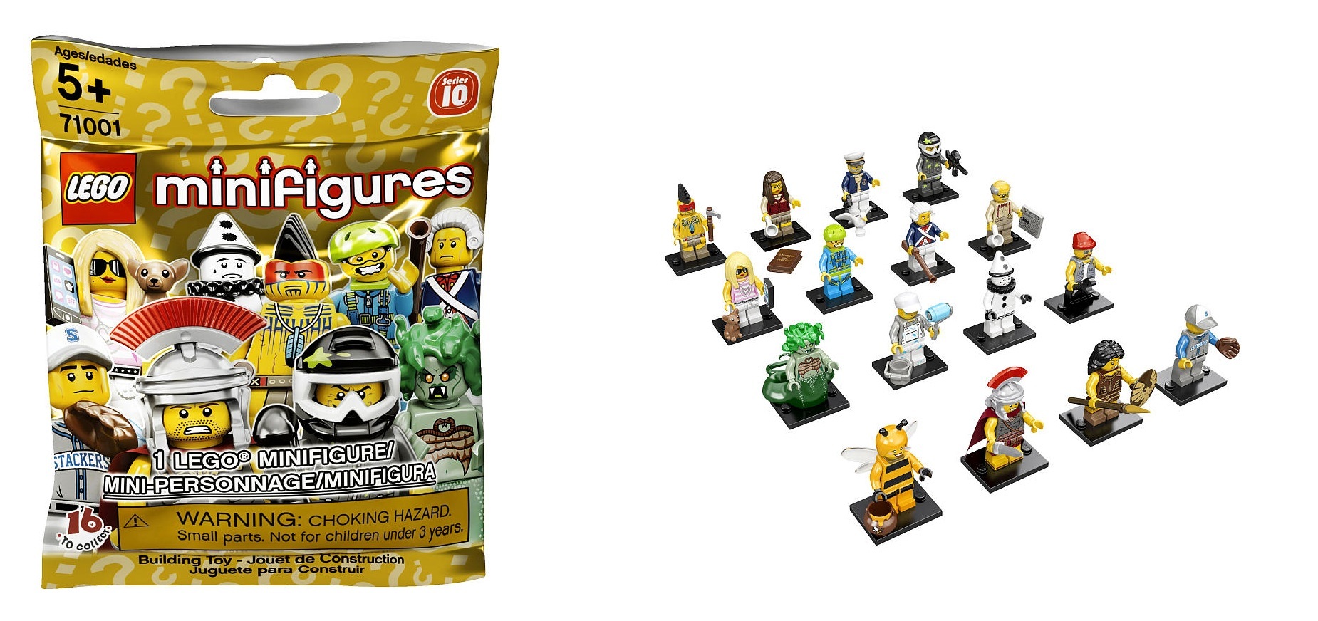LEGO 71001 Series 10 Collectable Minifigures - Toysnbricks