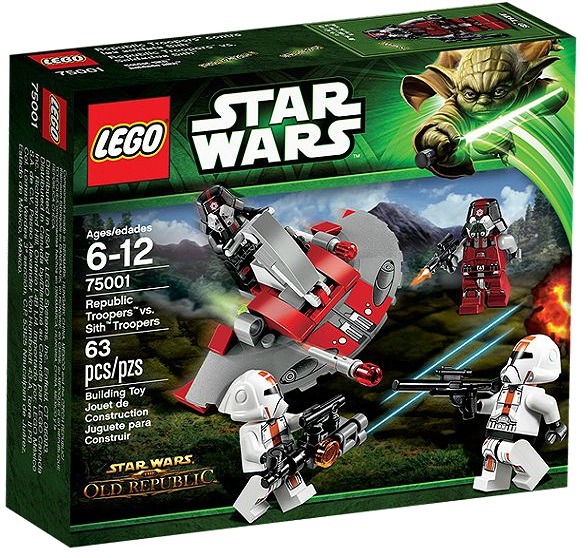 LEGO Star Wars Republic Troopers vs Sith Troopers 75001 - Toysnbricks