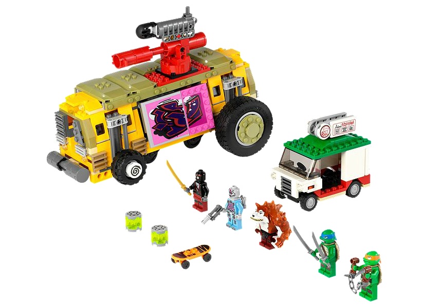 LEGO 79104 Teenage Mutant Ninja Turtles The Shellraiser Street Chase - Toysnbricks