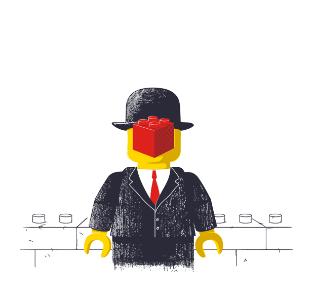 Toy Man LEGO Style T-Shirt