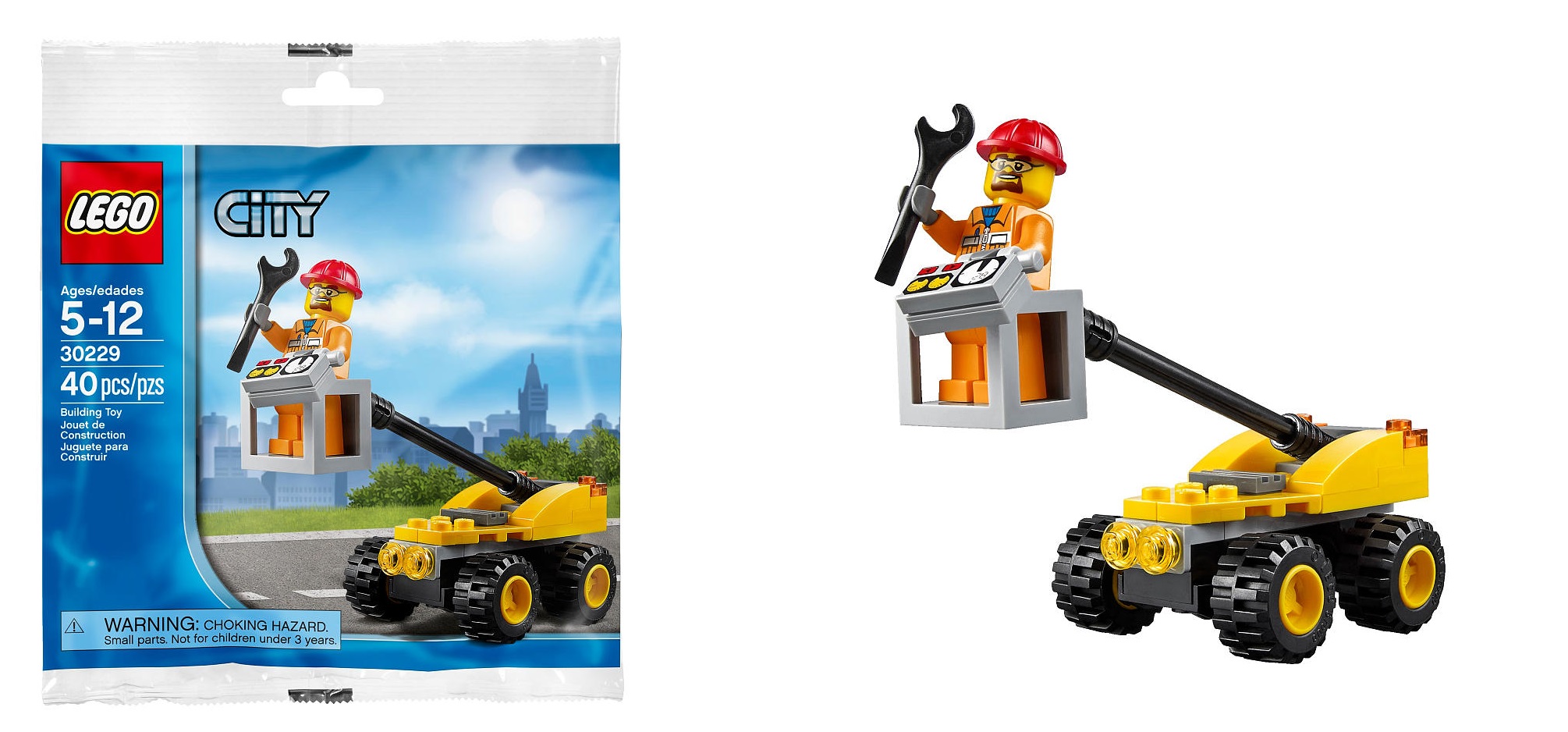 LEGO City Repair Lift 30229 Polybag - Toysnbricks