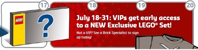 LEGO 10242 MINI Cooper VIP Exclusive July 2014