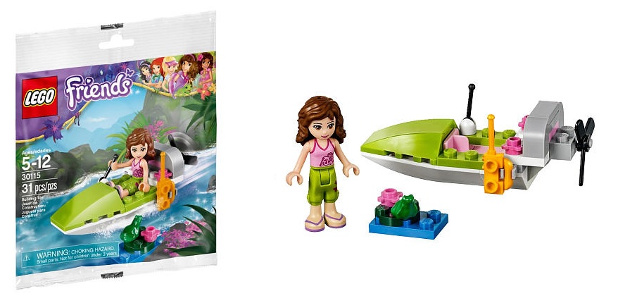LEGO Friends 30115 Jungle Boat - Toysnbricks