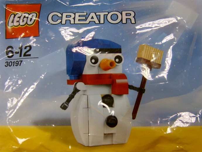 LEGO 30197 Snowman 2014 Christmas Holiday Set