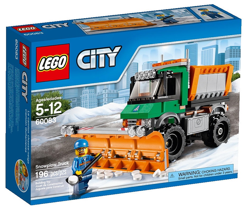 LEGO City 60083 Snowplow Truck - Toysnbricks