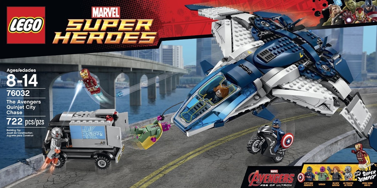 LEGO Marvel Super Heroes The Avengers Quinjet City Chase 76032 - Toysnbricks