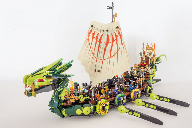 [MOC] Viking Longship Devourer